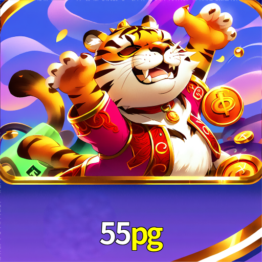 Imagem promocional da 55pg mostrando a plataforma e suas vantagens